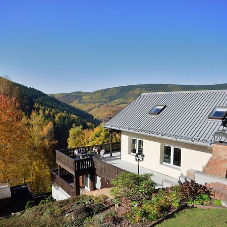 Majestic Holiday Home With Jacuzzi Unterschönau Exterior foto