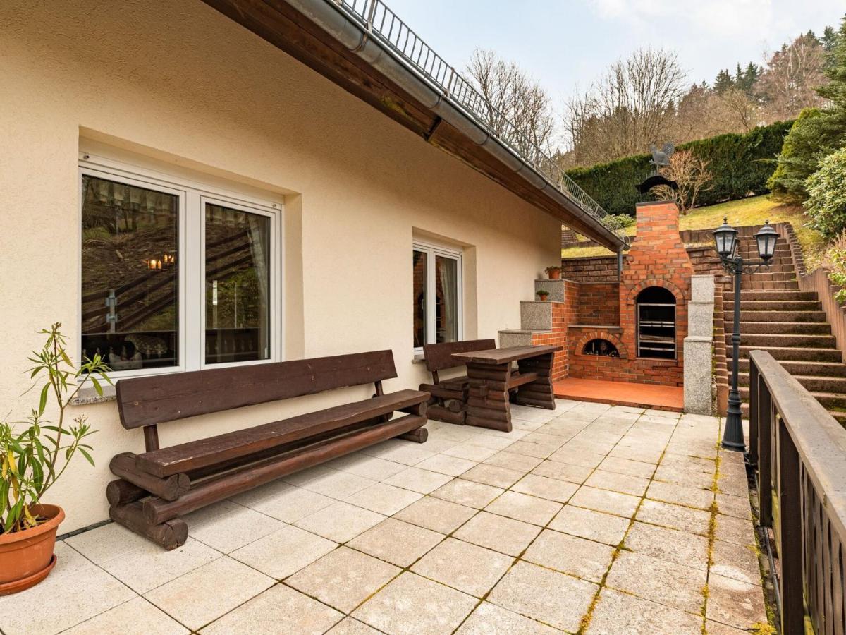 Majestic Holiday Home With Jacuzzi Unterschönau Exterior foto